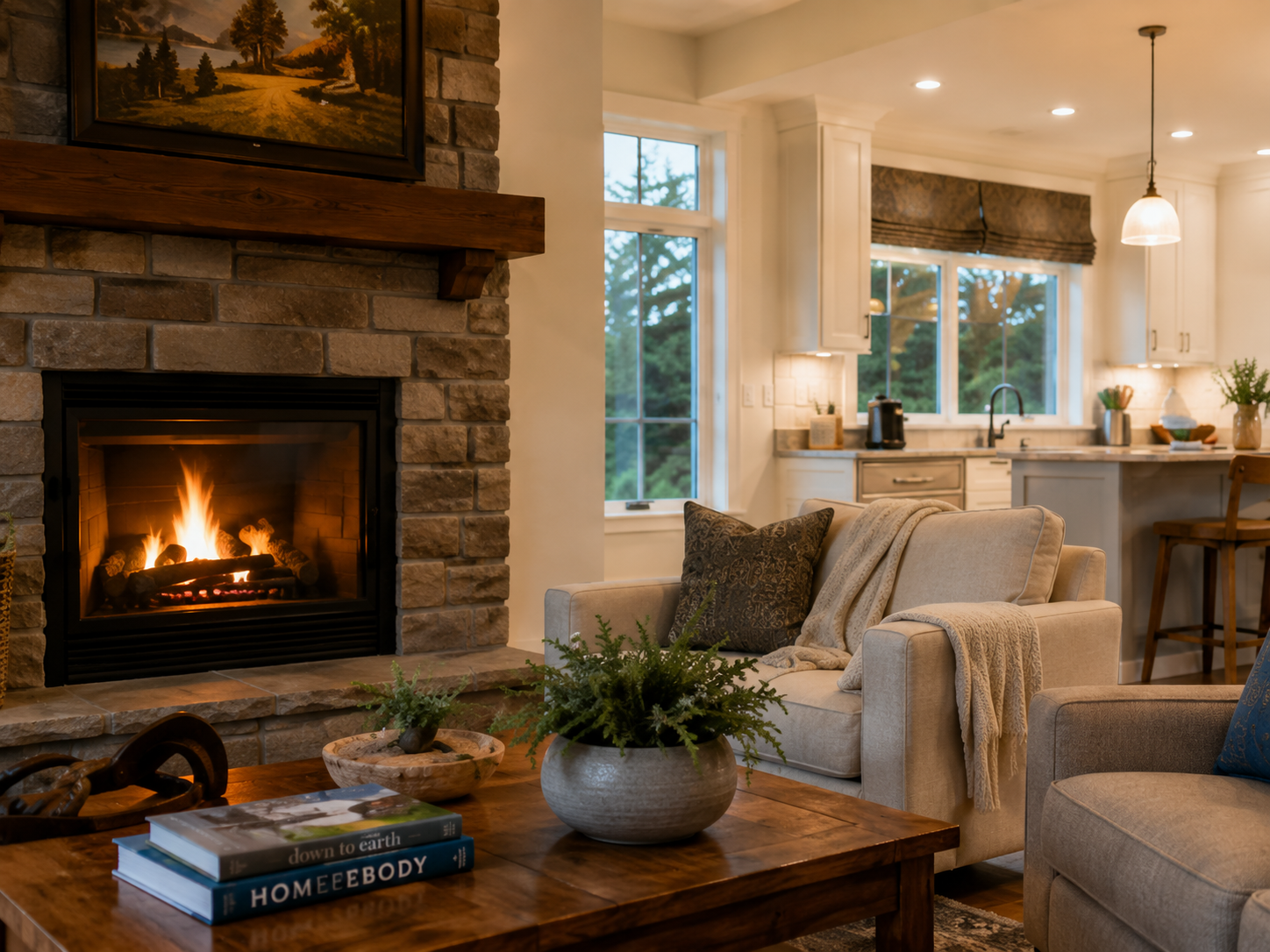 For Your Home Cozy Fireplace